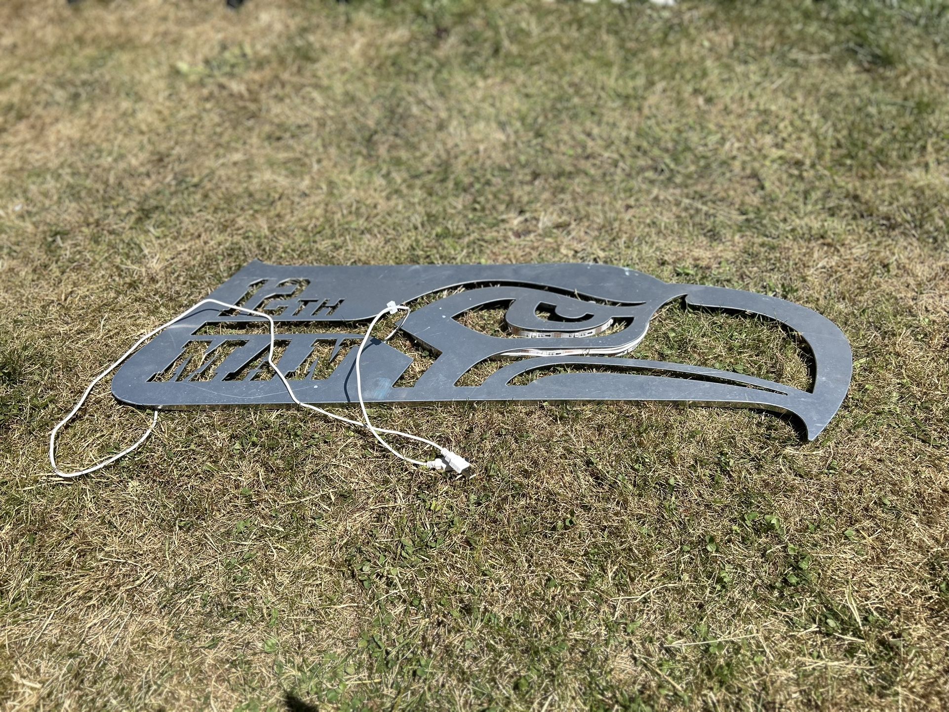 Seahawks LED Light Up Sign