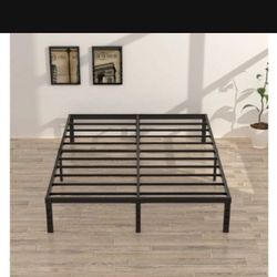 King Size Platform Bed Frame 