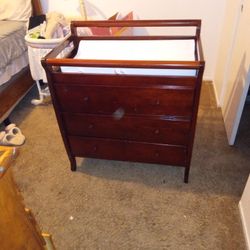 Baby Change Table Dresser 3drawer