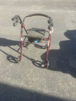 Medline Rollator Walker with Seat