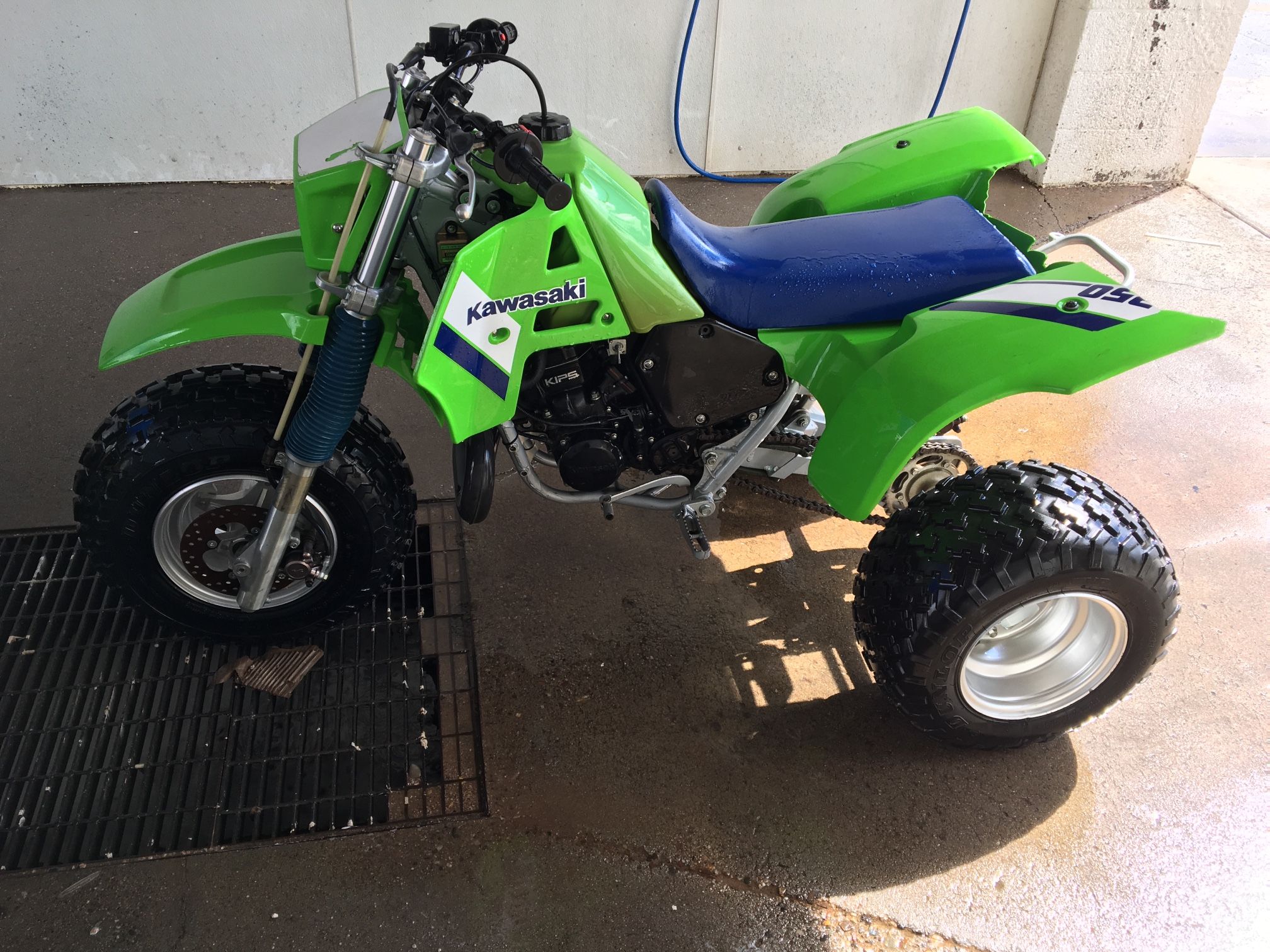 1987 Kawasaki Tecate 250 Green Machine