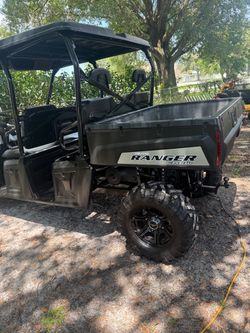 Polaris 800 EFI 2011 4x4 with aluminum trailer 12x6.5 2 axles