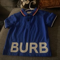 Toddler Authentic Burberry Shirt 2t