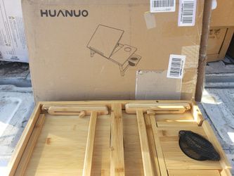 Laptop tray or stand Real solid adjustable wood