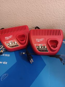 2 brand new milwaukee charger m12 ($17.14 each one