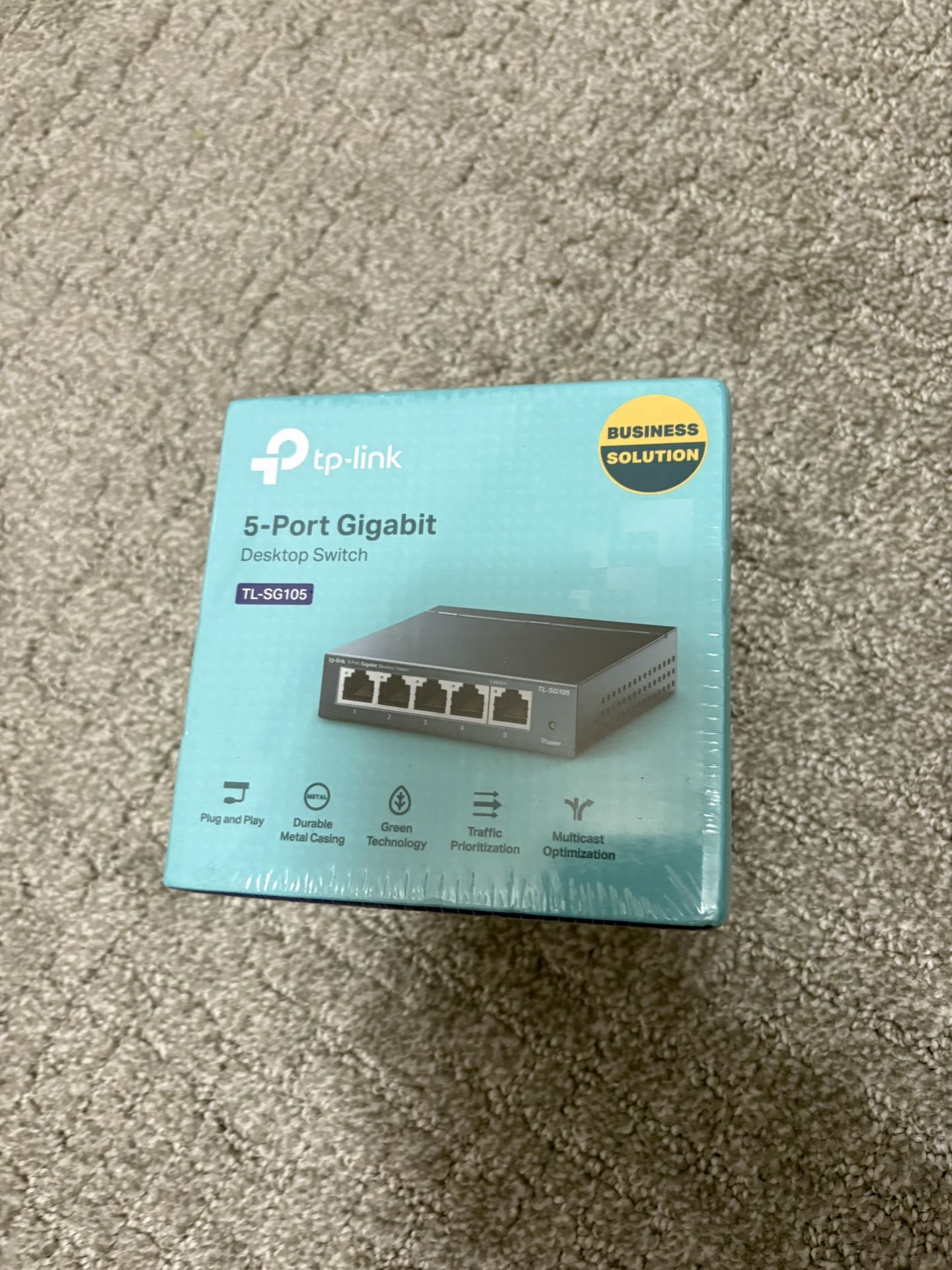 Tp Link 5 Port Gigabit Desktop Switch New