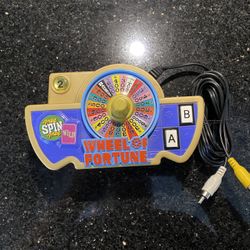 Wheel of Fortune TV Plug N Play Game Jakks Pacific Second Edition 