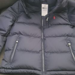 NEW RALPH LAUREN KIDS PUFFER JACKET LOOK