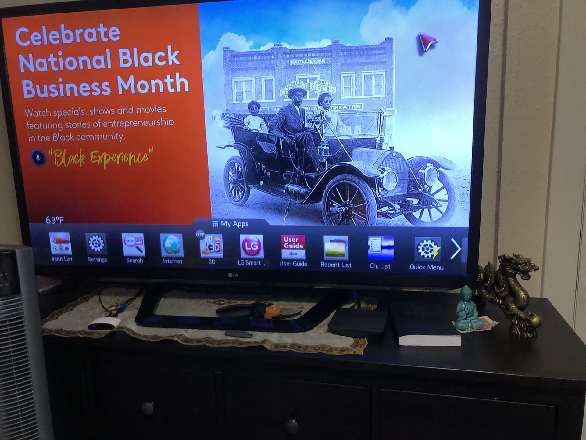 LG 55 Inches 3D Smart TV 