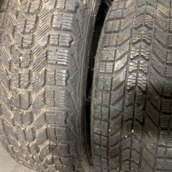 185-65-15  Pair Tires Nice For Winter 