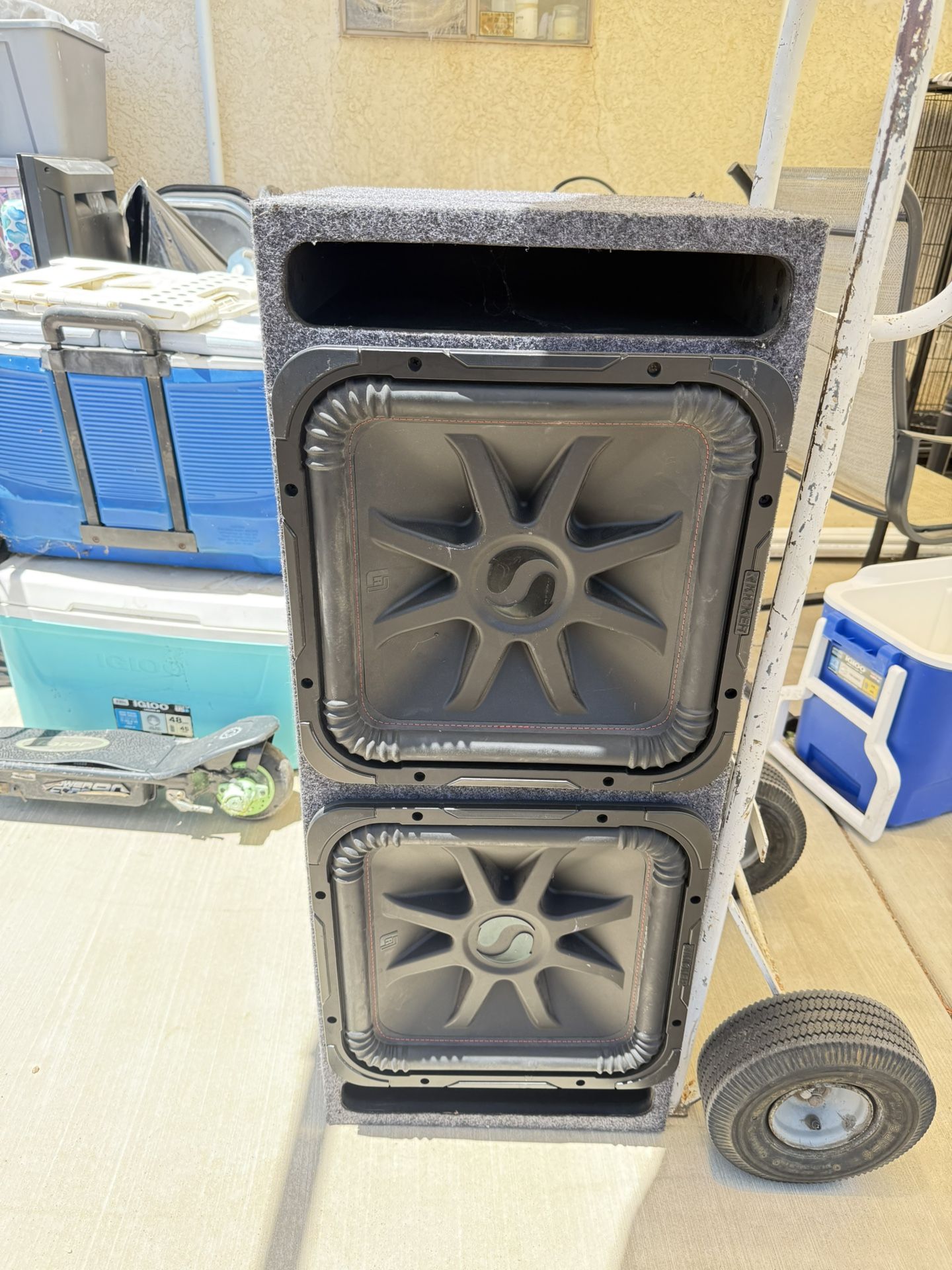 2 15” Kicker L7 R Model With Hifonics Amp 3600 Watts