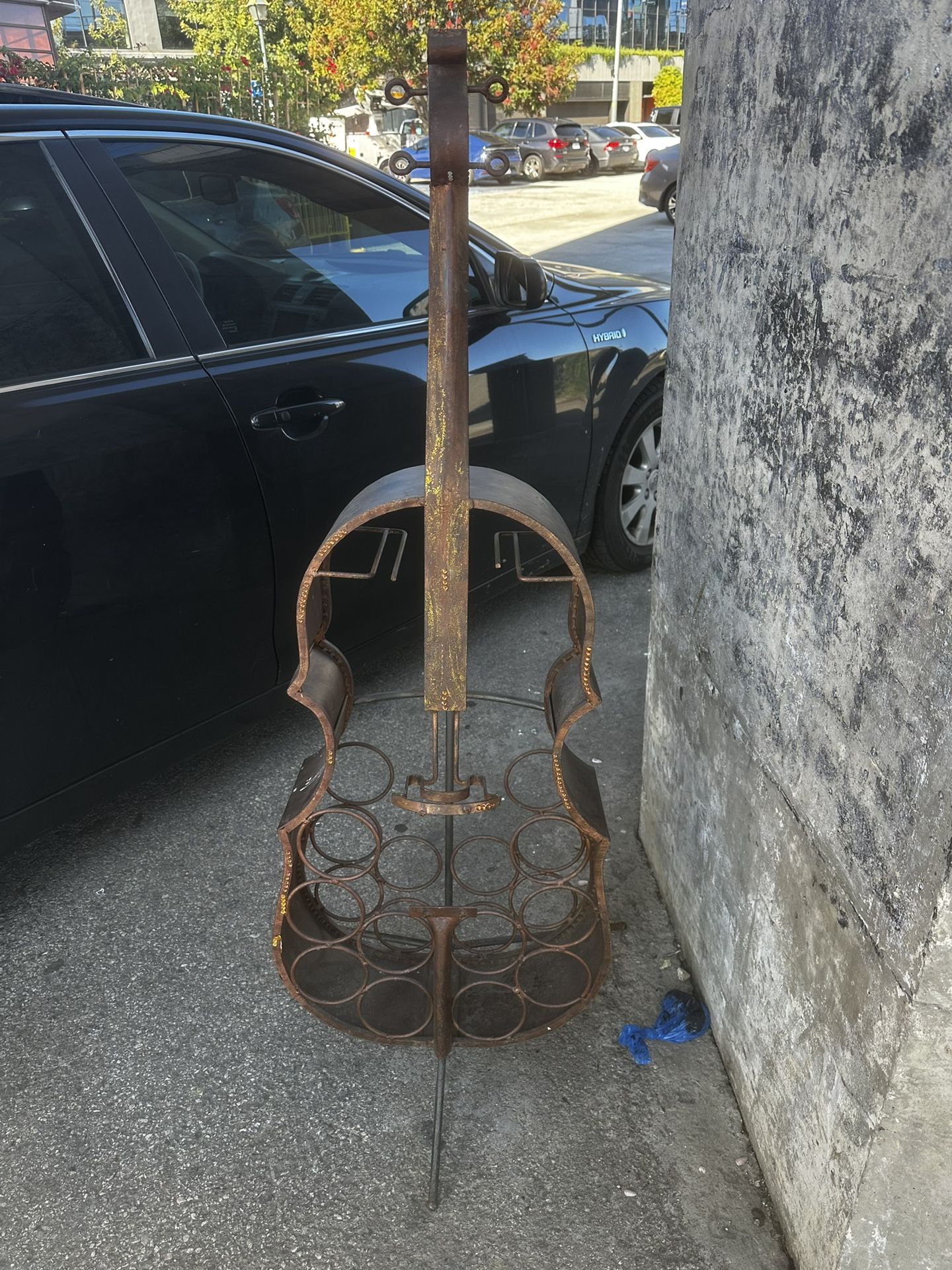 Vintage wine rack