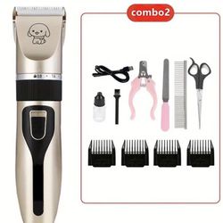 Hair Cutting Machine Pet Grooming Kit