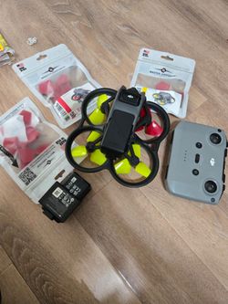 Dji avata and dji remote. One motor went out