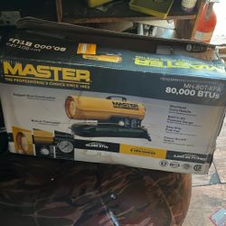 Master 80,000 BTU PANT CARS