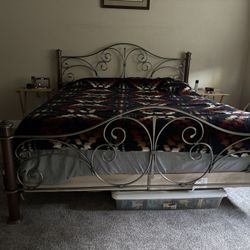 Used Cal King Bed Frame