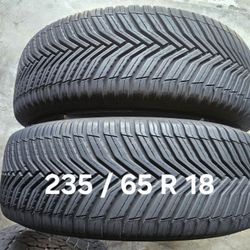 235 / 65 R 18 (2) TIRES MICHELIN 