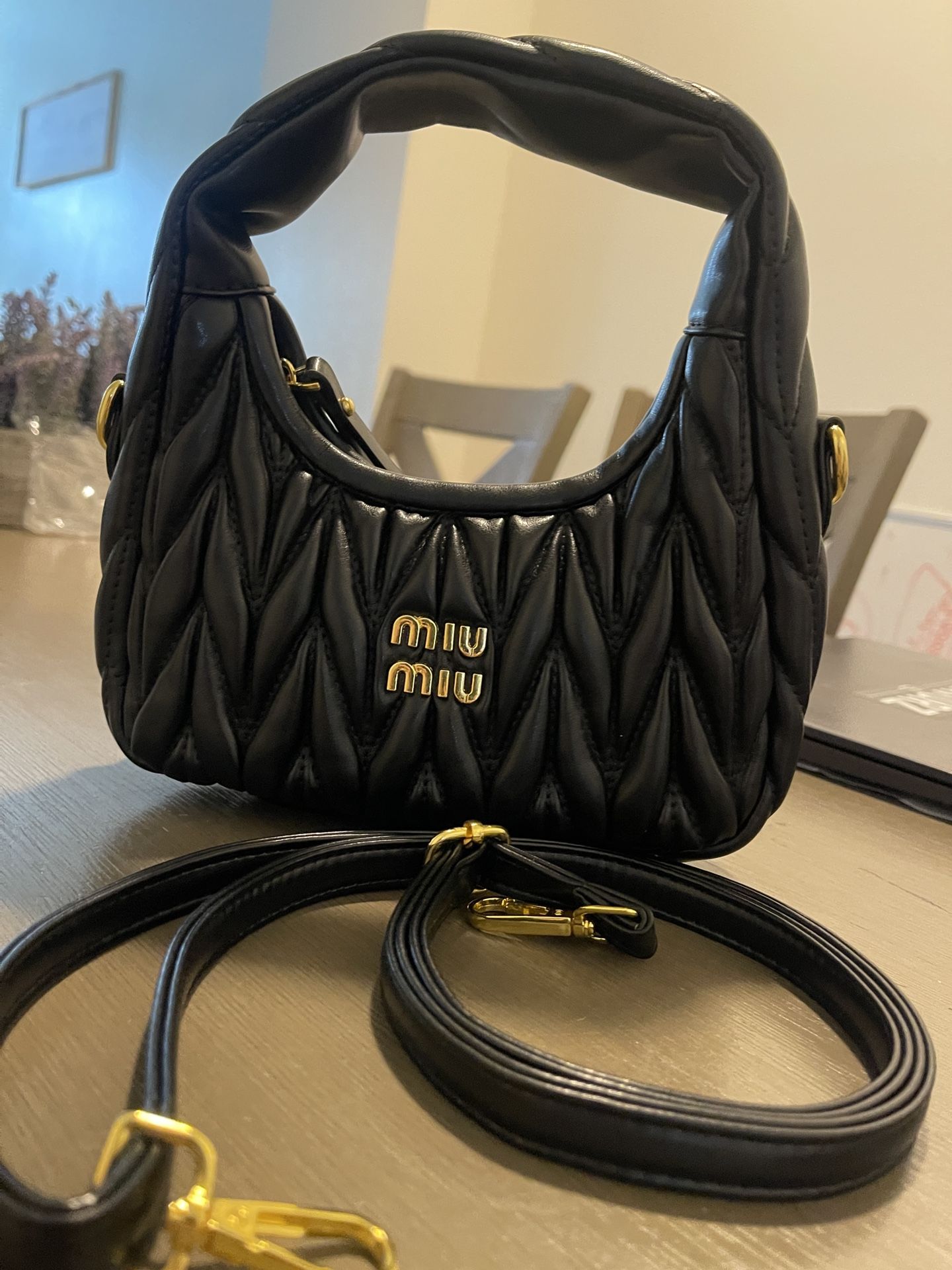 Black Small Miu Miu Bag!