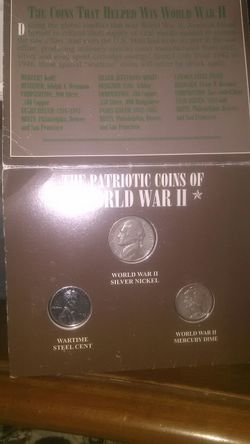 The patriotic coins of world war 11