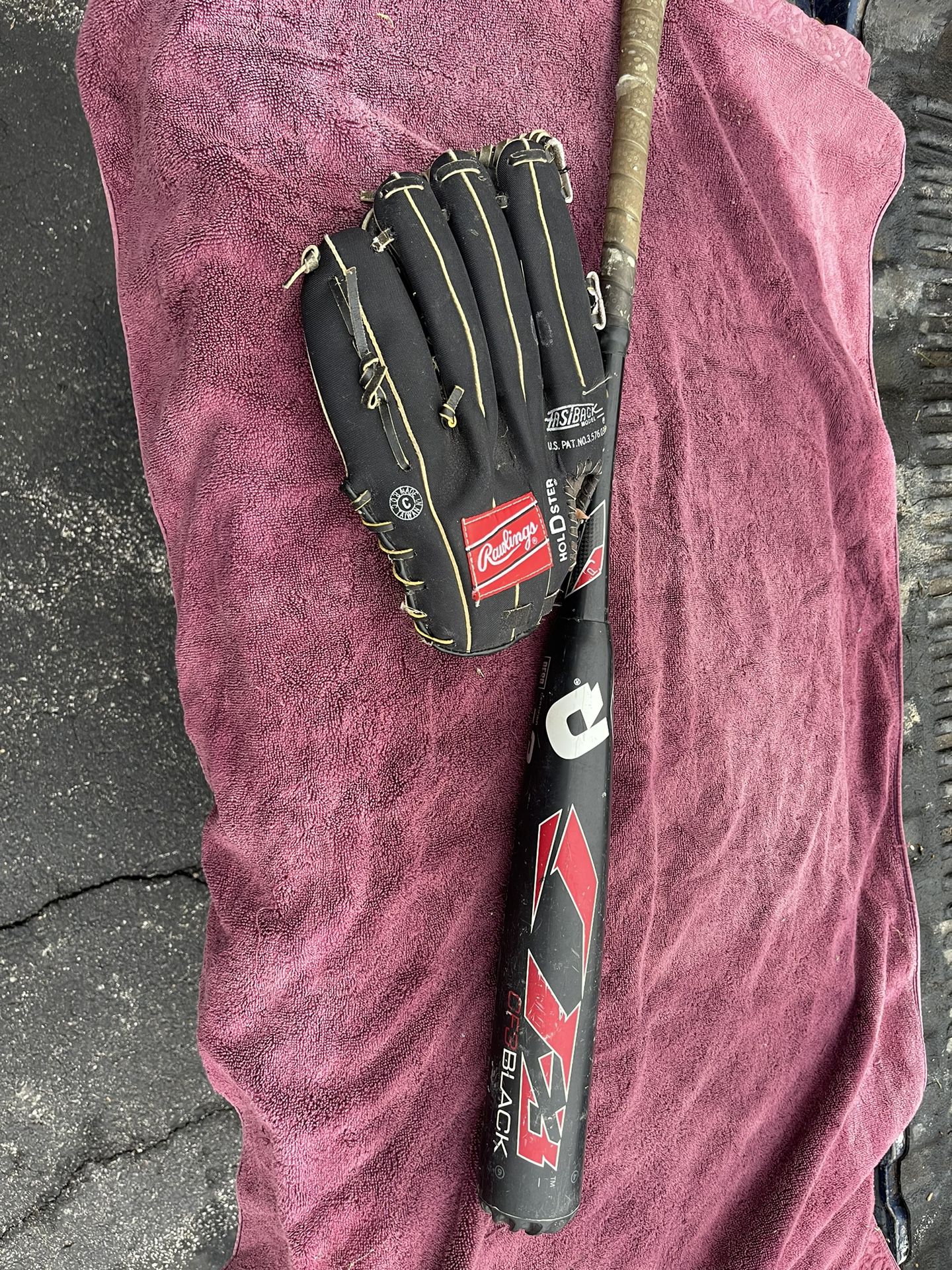 Dimarini Baseball Bat And Glove $175