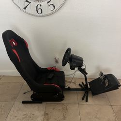 driving sim setup