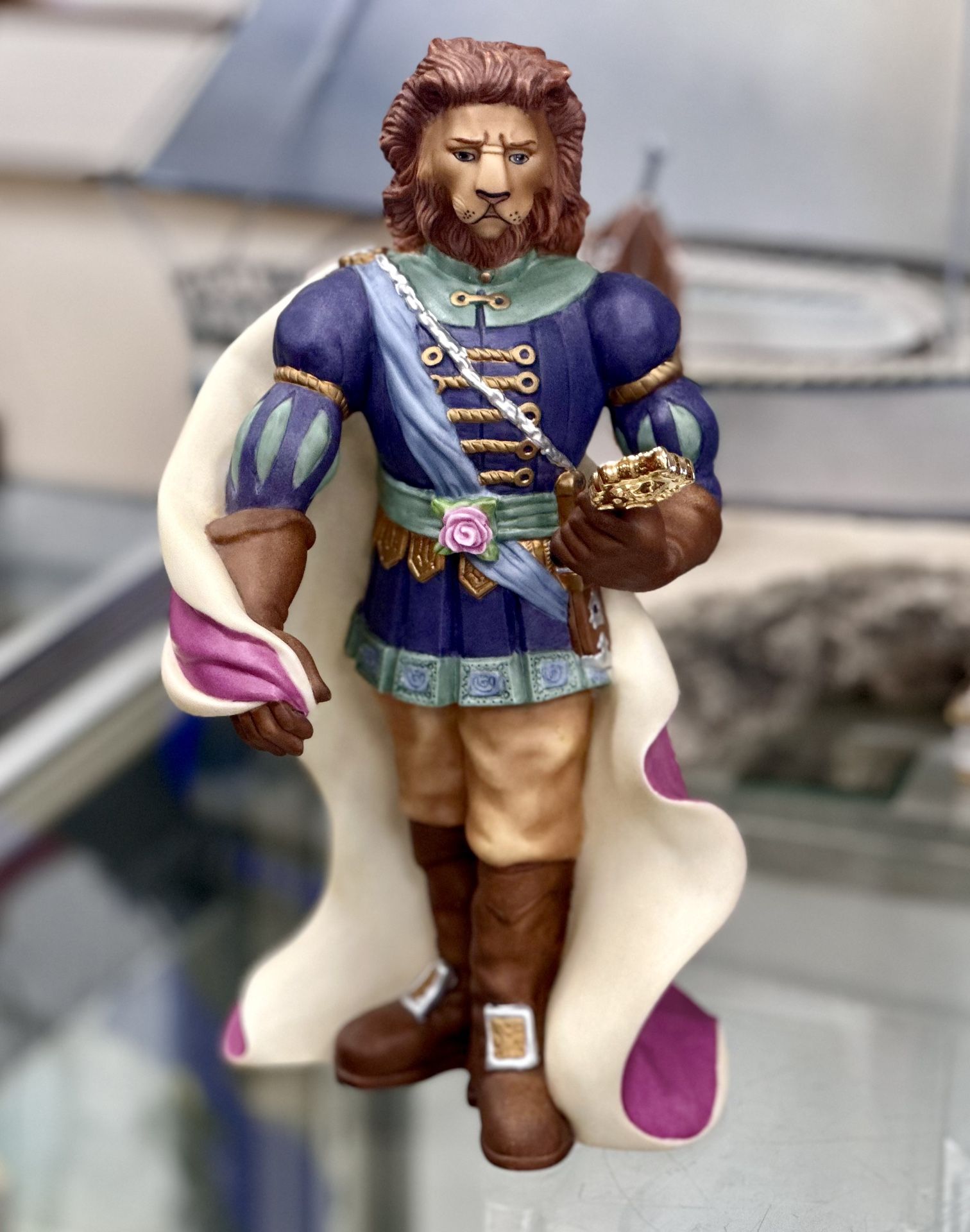 Lenox Disney The Legendary Princesses "Beauty’s Beast" The Beast 10” Figurine