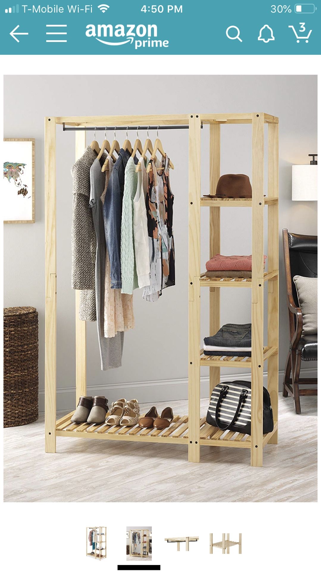 Clothing rack / shelving