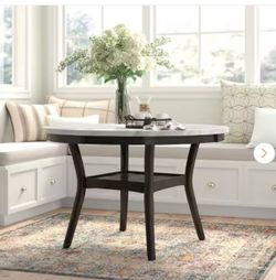 48" Round Celeste Dining Table $250 . Cash only