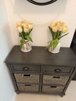 Basket storage organizer