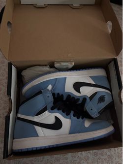 Jordan 1s kids  university blue