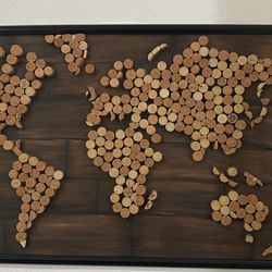 Cork World Map