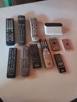 Remote controls ($5 each)