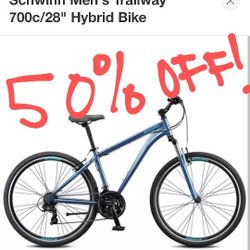 Schwinn Bicycle 700cc 28" Trailway Hybrid