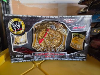 JAKKS PACIFIC WWE  JOHN CENA SPINNER WORLD CHAMPIONSHIP BELT