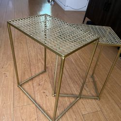 Gold Side Tables 