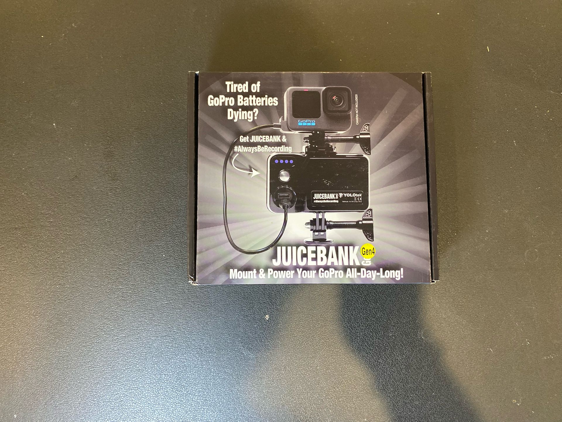 YOLOtek JUICEBANK 7800mAh Portable Charger for GoPro Battery Pack Hero