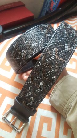 Vergelijken Zelfrespect Somatische cel Black Goyard Belt Size 95 *authentic from Bergdorf Goodman for Sale in  Brooklyn, NY - OfferUp