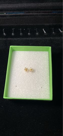18k gold plated earrings
