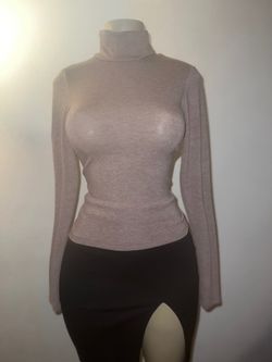 New Cute Turtleneck Long-sleeve Top