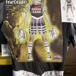 Zombie Fearleader Size L 10/12