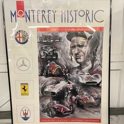 Vintage Automotive Poster