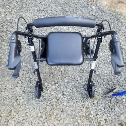 CVS Rolling Walker With Seat