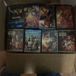 Dvds/Cds/Video games for xbox 360 and ps2