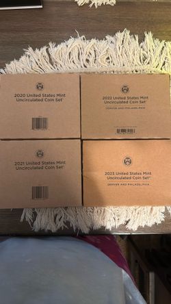 Unite States Uncirculated Coin Set (4years)