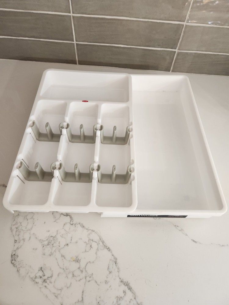 Kitchen silverware, pot, pan, plates, glasses, bowls ($30 total)