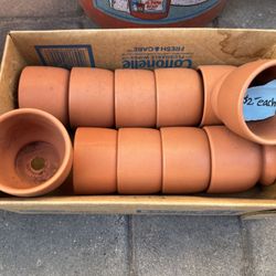 3” Terracotto Pots