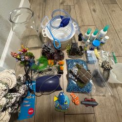 Fish Tank Accessories And Cleaning