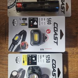 Brand New Coast Headlamps 