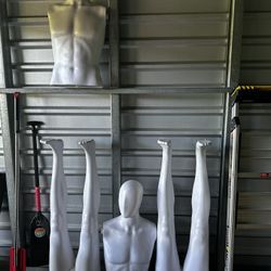 2 Male Mannequin Full Body