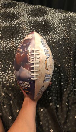 Antonio Gates San Diego/Los Ángeles Chargers engraved autograph limited edition football
